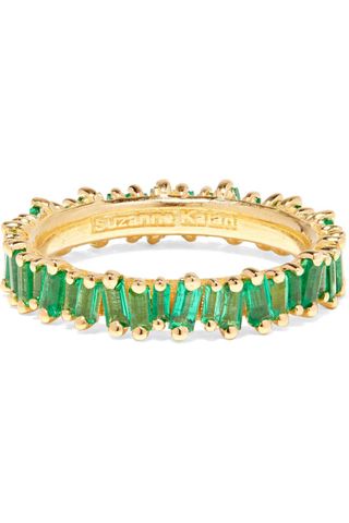 Suzanne Kalan + 18-Karat Gold Emerald Ring