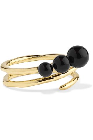 Ippolita + Nova 18-Karat Gold Onyx Ring