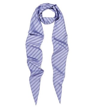 Balenciaga + Striped Silk Scarf