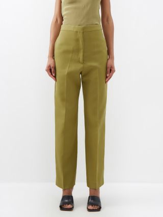 Raey + Relaxed Ramie Tailored Trouser