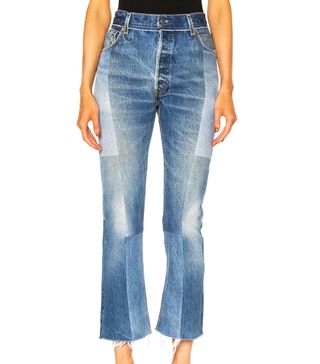 Re/Done + Seamed High Rise Jeans