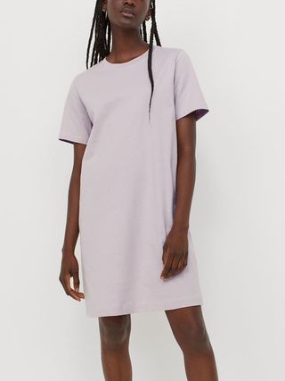 H&M + Cotton T-Shirt Dress