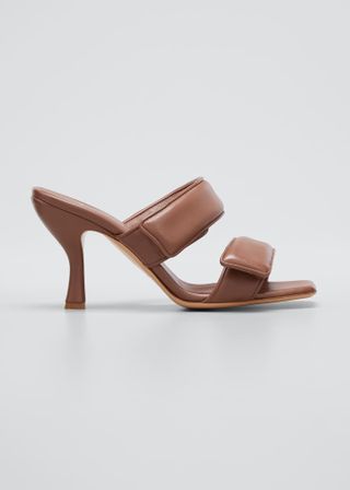 Gia x Pernille + Two-Band Puffy Slide High-Heel Sandals