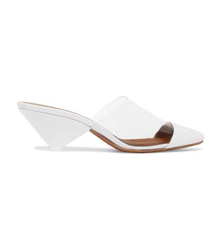 Neous + Eriopsis Leather and PVC Mules