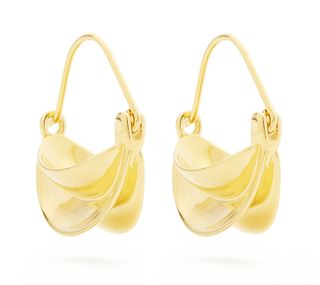 Anissa Kermiche + Mini Gold-Plated Earrings