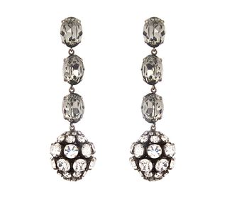 Marni + Crystal Sphere Earrings