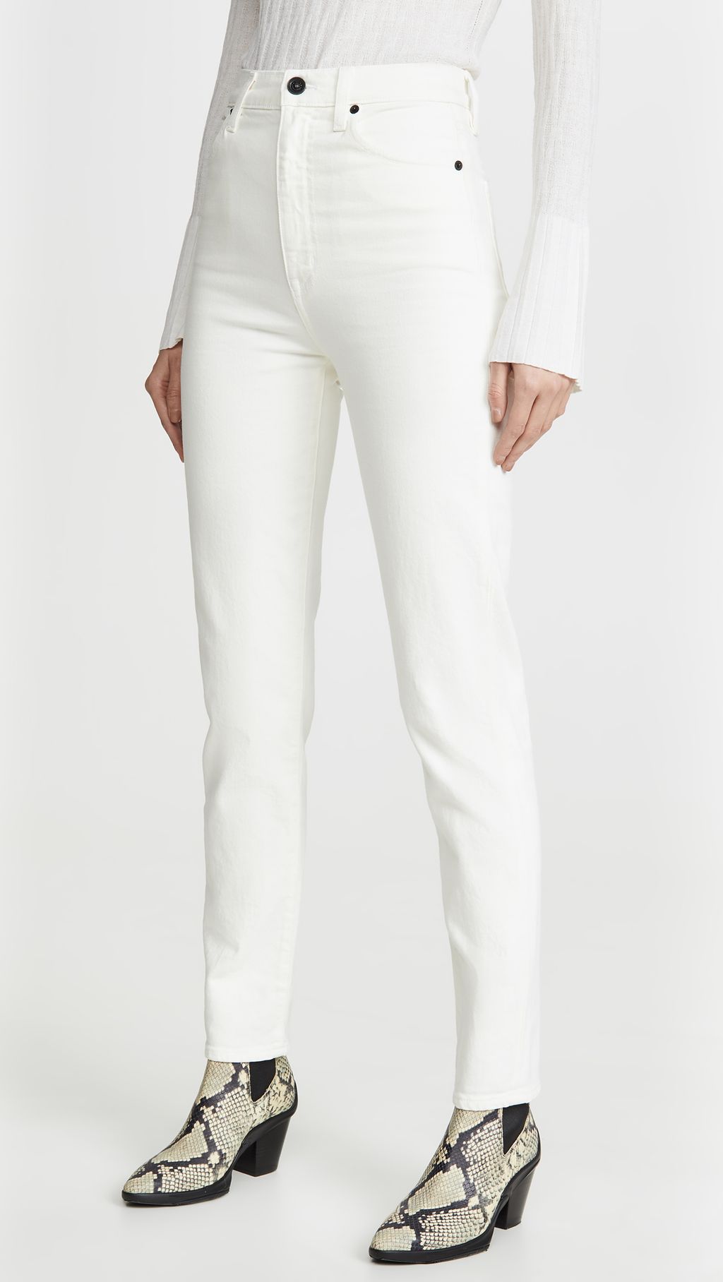 19 Best Non-See-Through White Jeans With Excellent Reviews | Who What Wear