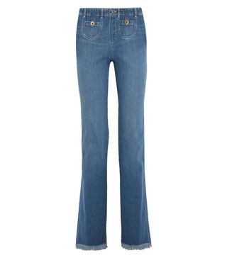 Chloé + Frayed Jeans