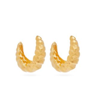 Aligheri + Apollo's Song 24kt Gold-Plated Hoop Earrings