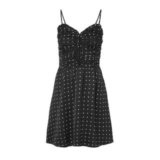 Maje + Polkadot Ruched Dress