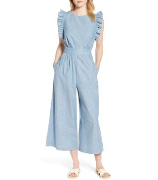 1901 + Ruffle Sleeve Jumpsuit