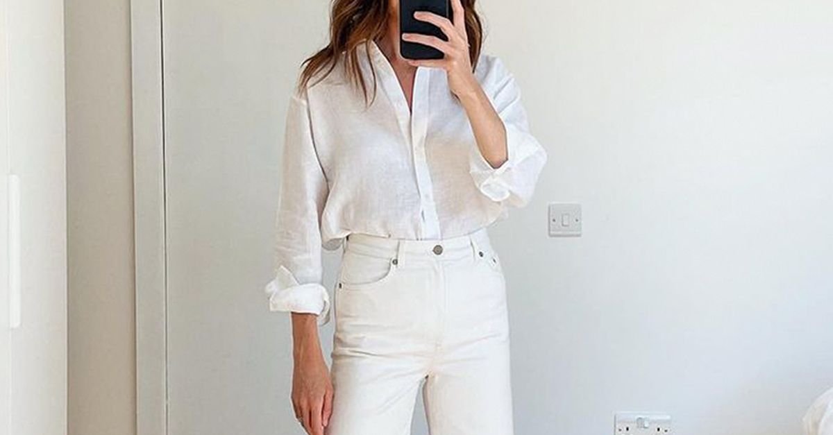 Where to Buy NonSeeThrough White Jeans Who What Wear UK