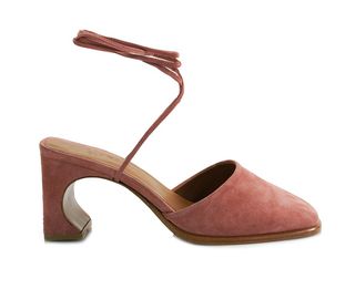 By Far + Iris in Pink Suede