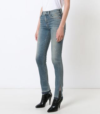 Citizens of Humanity + Slit Hem Skinny Jeans