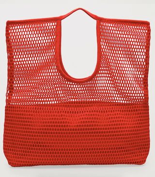 Cos + Mesh Market Bag