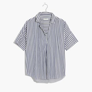 Madewell + Courier Shirt in Stripe Mix