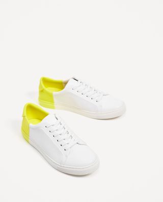 Zara + Two Tone Plimsolls