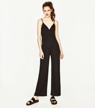 Zara + Long Jumpsuit with Cords