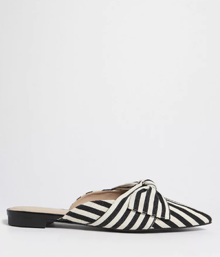 Forever 21 + Striped Bow Mules