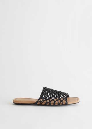 & Other Stories + Braided Leather Sandals