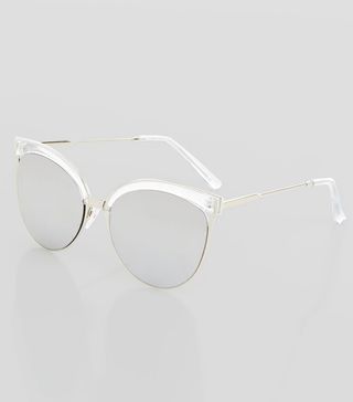 New Look + Clear Cat Eye Sunglasses