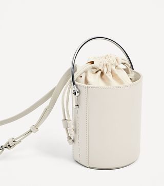 Zara + Crossbody Bag With Metallic Handle