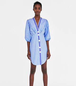 Zara + Contrasting Striped Tunic