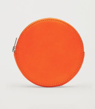 COS + Round Leather Purse