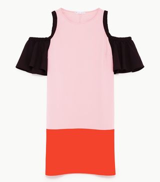Zara + Contrasting Coloured Dress