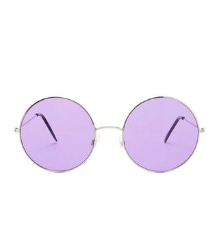 Forever 21 + Tinted Round Glasses