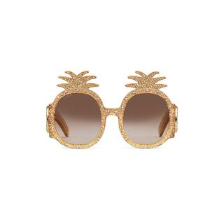 Gucci + Metal Sunglasses