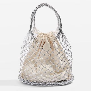 Topshop + Woven Shopper Bag