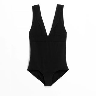 & Other Stories + V-Neck Swimsuit