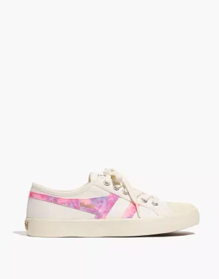Madewell x Gola + Canvas Coaster Sneakers in Tie-Dye