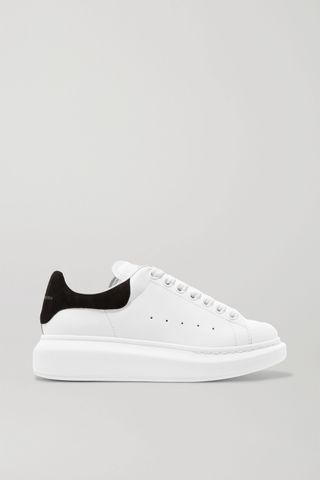 Alexander McQueen + Exaggerated-Sole Sneakers