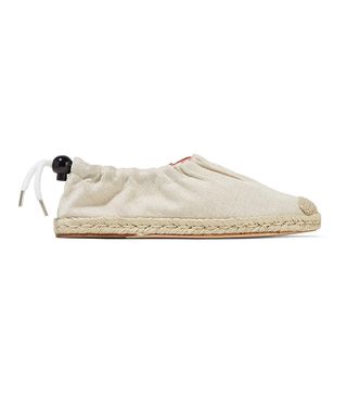 Acne Studios + Gina Canvas Espadrilles