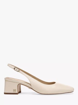 Sam Edelman + Terra Leather Slingback Court Shoes