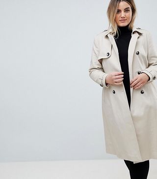 River Island + Belted Trench Coat
