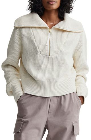Varley + Mentone Half Zip Sweater