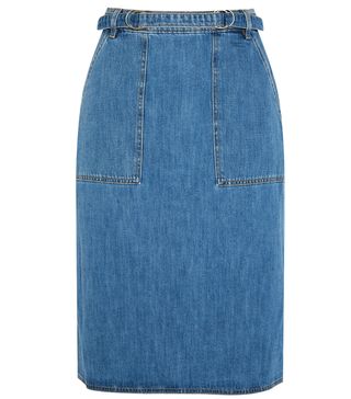 M.i.h Jeans + Juno Belted Denim Skirt