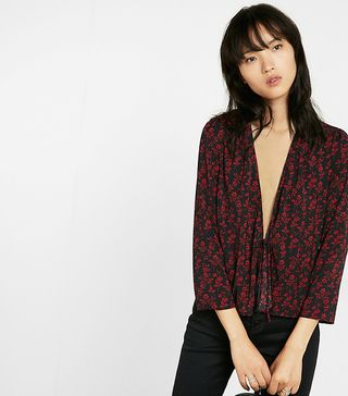 Express + Tie-Front Blouse
