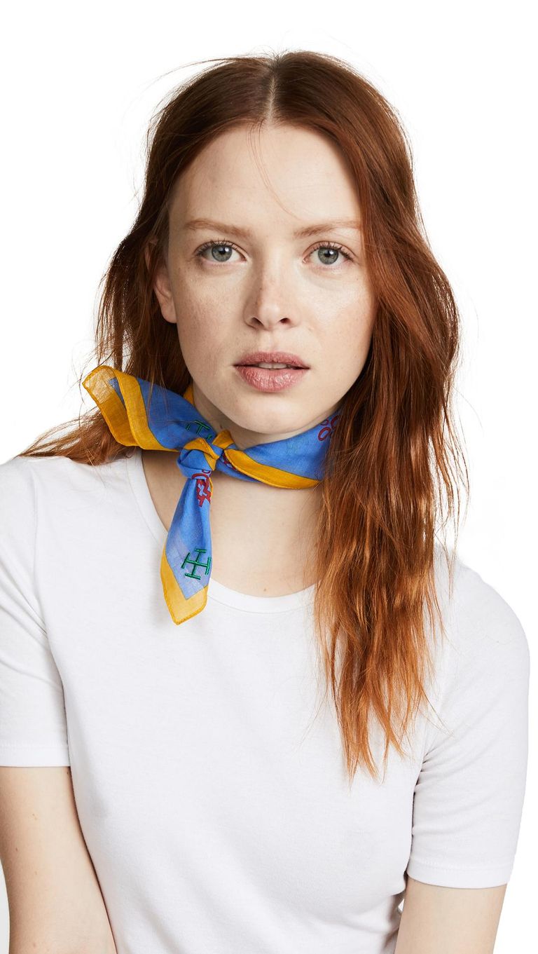 How to Wear a Summer Scarf Who What Wear