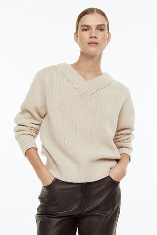 H&M + Wool-Blend Jumper