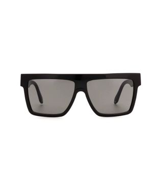 Victoria Beckham + Flat Top Visor Sunglasses