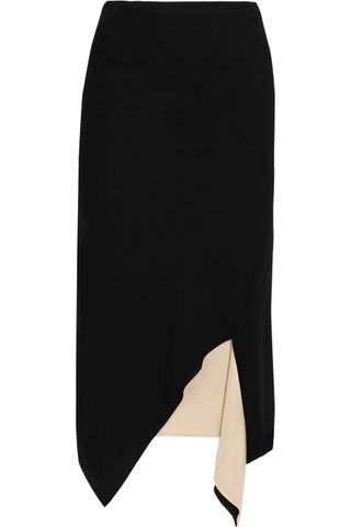 DKNY + Reversible Asymmetric Jersey Skirt