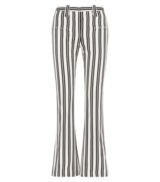 Altuzarra + Serge Striped Wool-Blend Flared Pants
