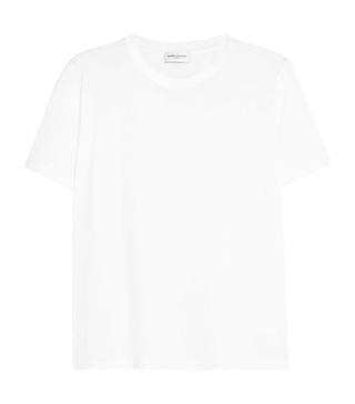 Saint Laurent + Cotton-Jersey T-Shirt