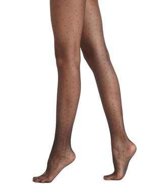 Hue + Dot Tulle Sheer Tights