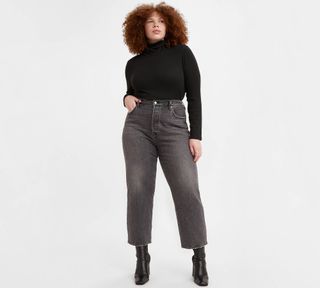 Levi's + Ribcage Straight Ankle Women's Jeans (Plus-Size)