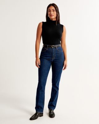 Abercrombie & Fitch + Curve Love Ultra High Rise 90s Straight Jean
